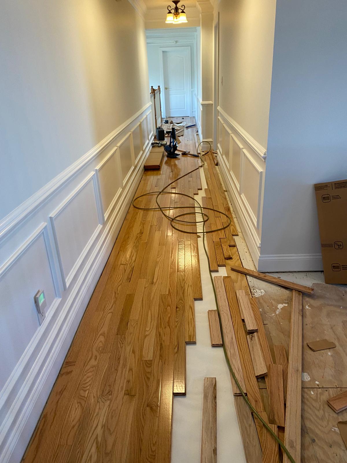 Hardwood Floor Installation